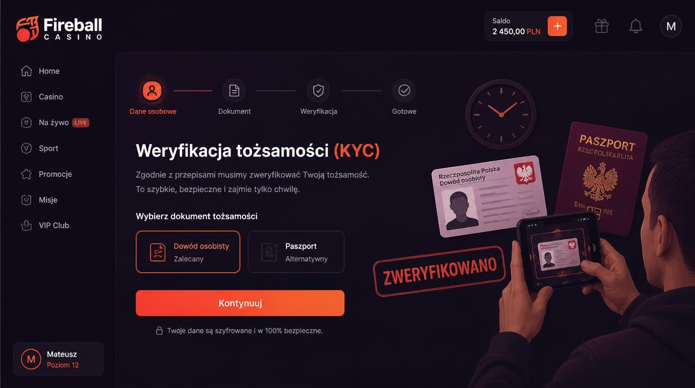 Proces weryfikacji konta KYC